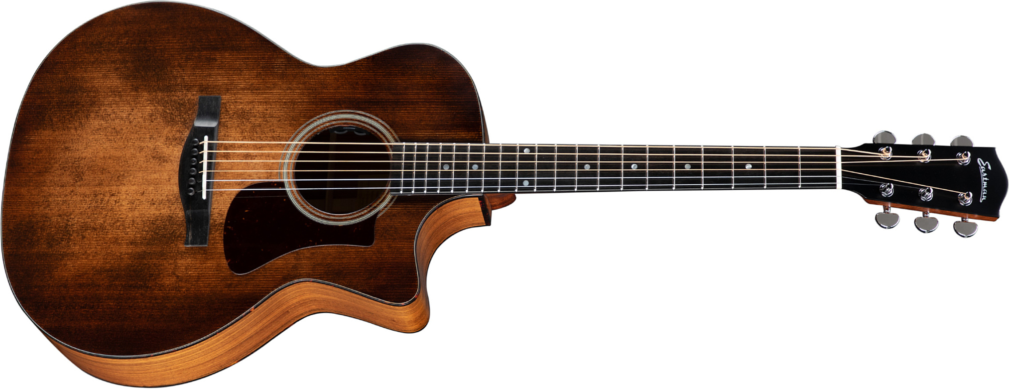 Eastman Ac222ce Grand Auditorium Cw Epicea Ovangkol Eb - Truetone Satin Classic - Folk guitar - Main picture