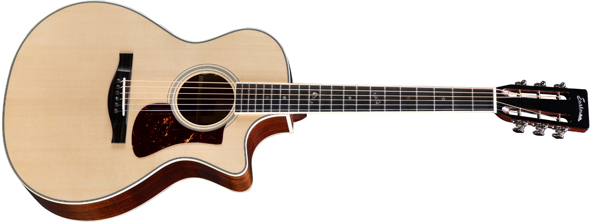 Eastman Ac308ce Ltd Grand Auditorium Cw Epicea Acajou Eb - Natural - Electro acoustic guitar - Main picture