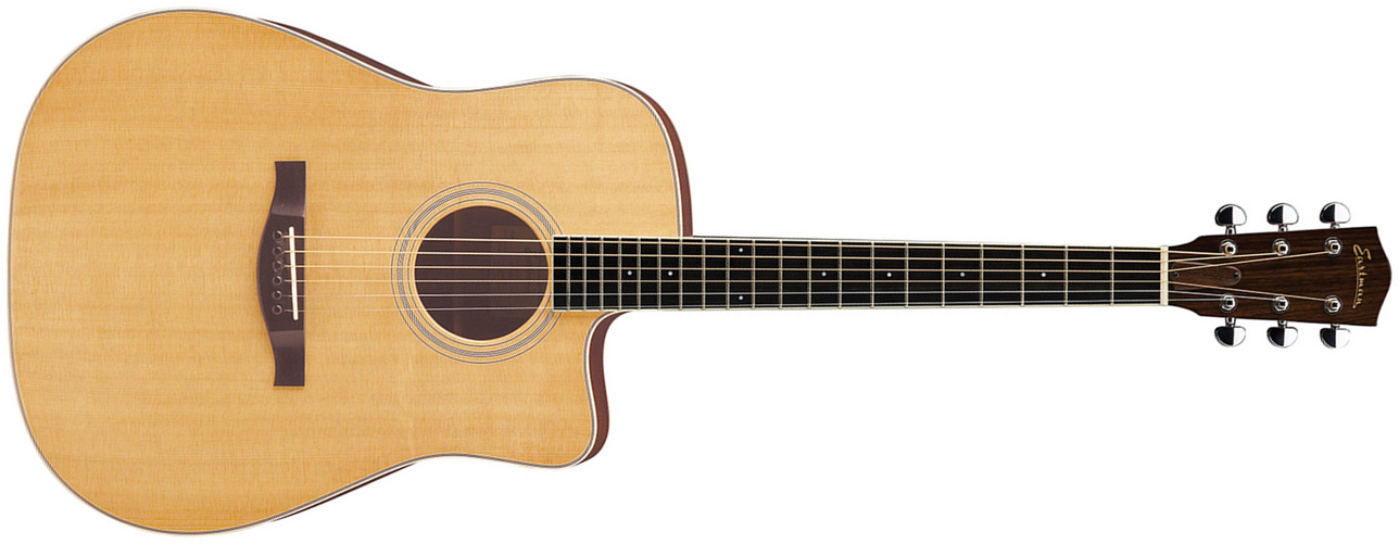 Eastman Ac320ce Dreadnought Cw Epicea Sapele +etui - Natural Gloss - Acoustic guitar & electro - Main picture