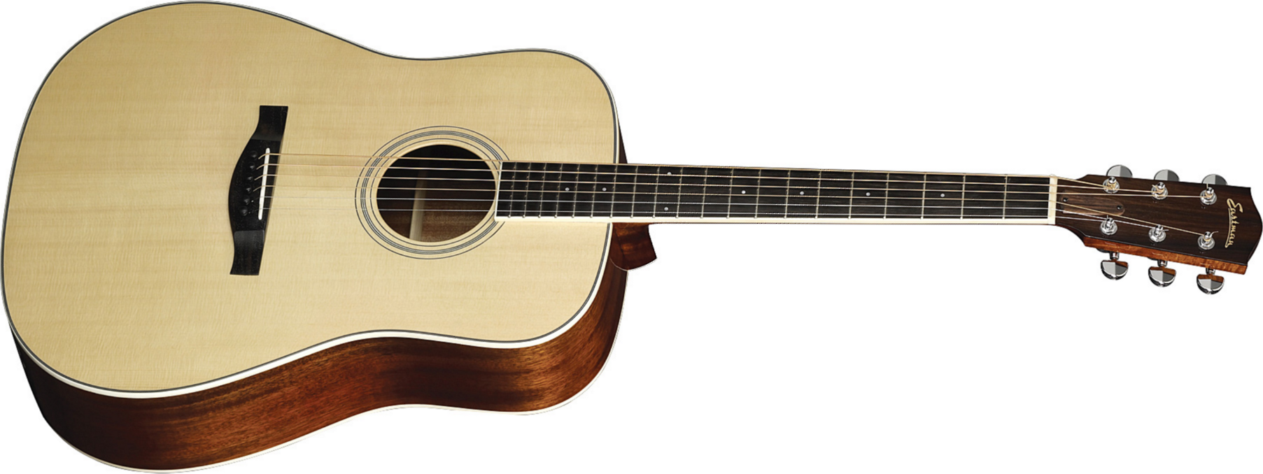 Eastman Ac320ce Dreadnought Cw Epicea Sapele +etui - Natural Gloss - Acoustic guitar & electro - Main picture