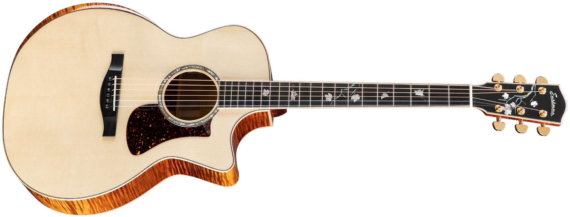 Eastman Ac622ce Grand Auditorium Cw Epicea Erable Eb - Natural Truetone Gloss - Electro acoustic guitar - Main picture