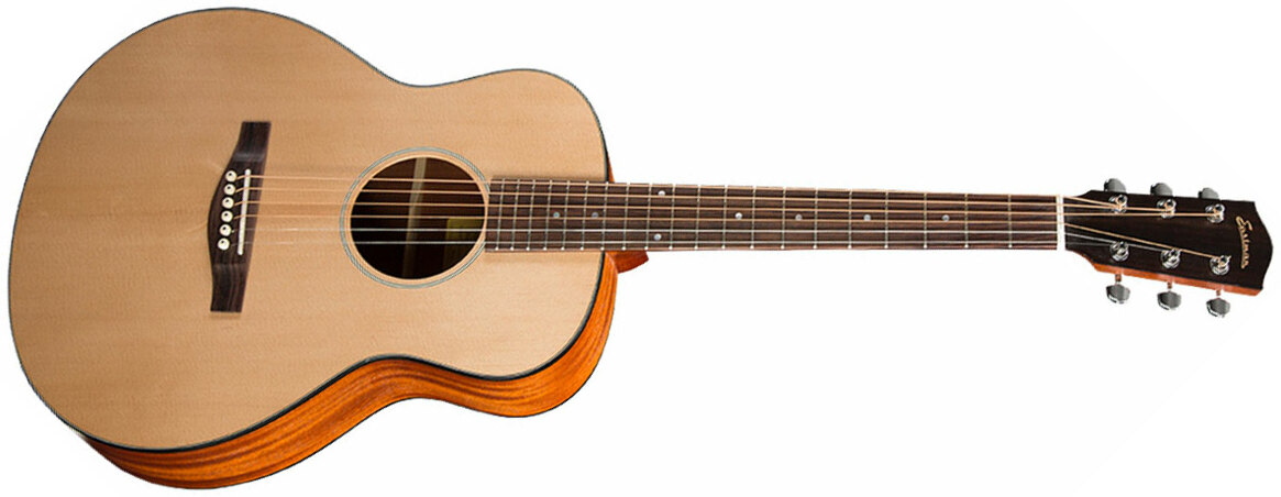 Eastman Actg1 Travel Mini Auditorium Epicea Sapele Rw - Naturel - Acoustic guitar & electro - Main picture