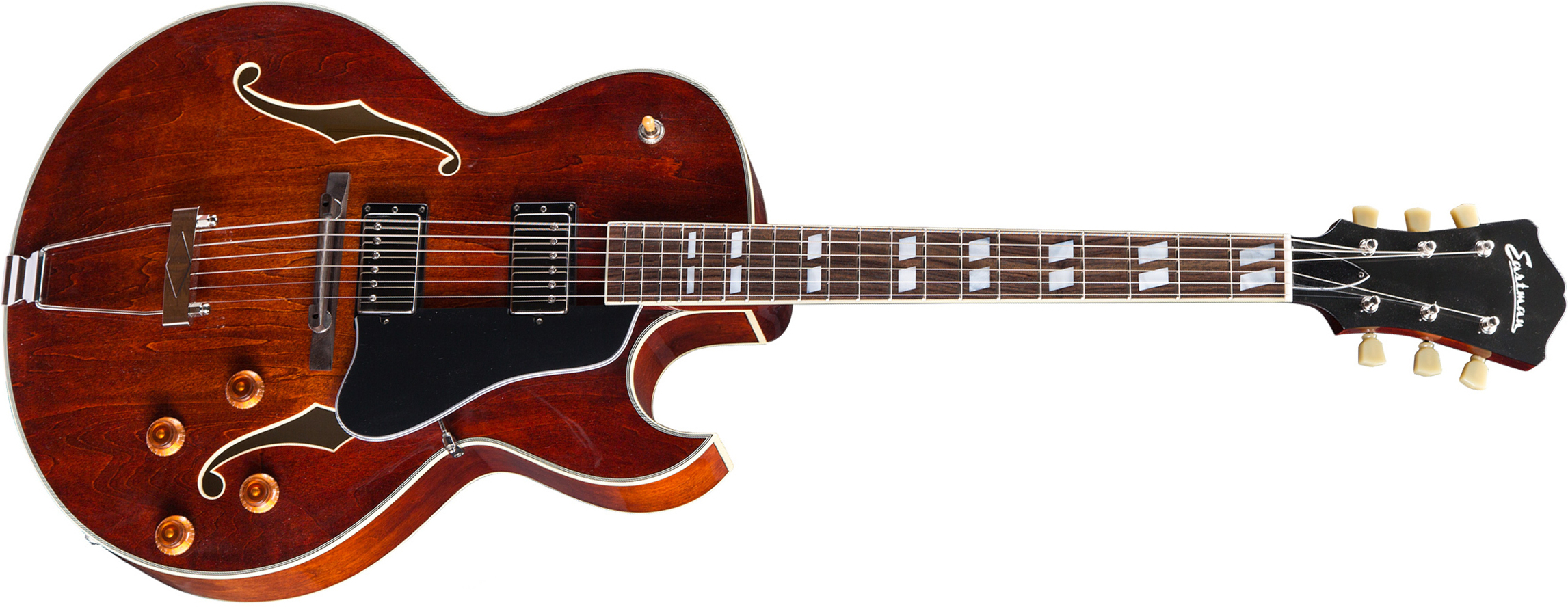 Eastman Ar372ce Archtop Laminate Tout Erable Rw +etui - Classic - Semi-hollow electric guitar - Main picture