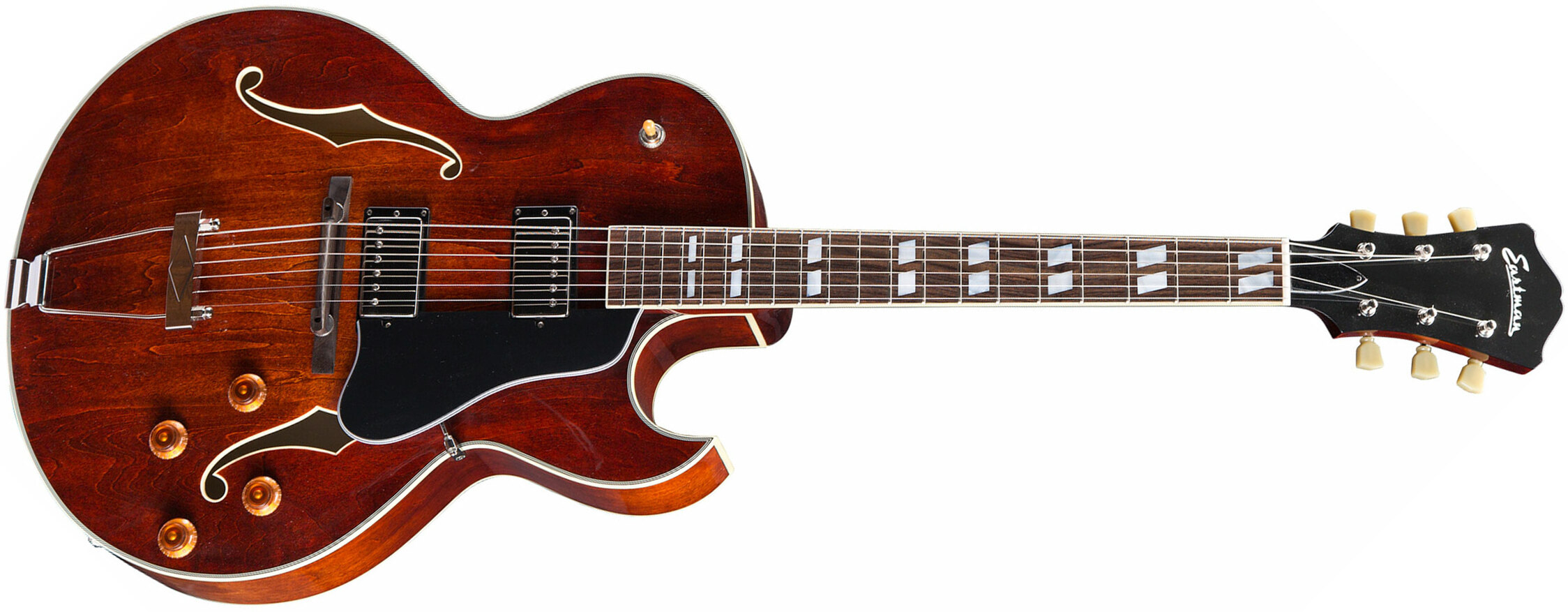 Eastman Ar403ced Archtop Laminate Tout Erable Eb +etui - Classic - Semi-hollow electric guitar - Main picture