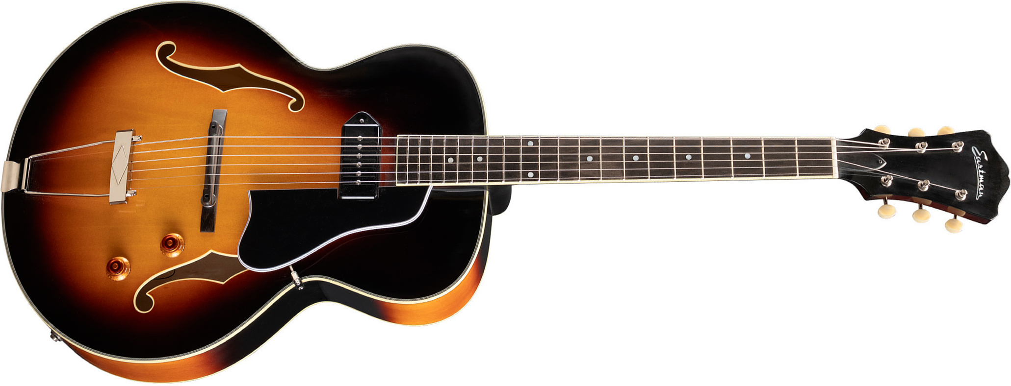 Eastman Ar405 P90/tv Archtop 2s Ht Rw - Truetone Vintage Gloss Sunburst - Hollow-body electric guitar - Main picture