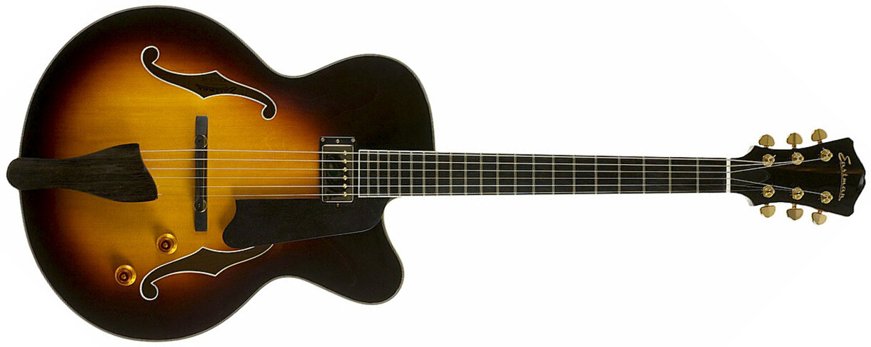 Eastman Ar503ce Archtop Solid Top H Ht Eb +etui - Sunburst - Hollow-body electric guitar - Main picture