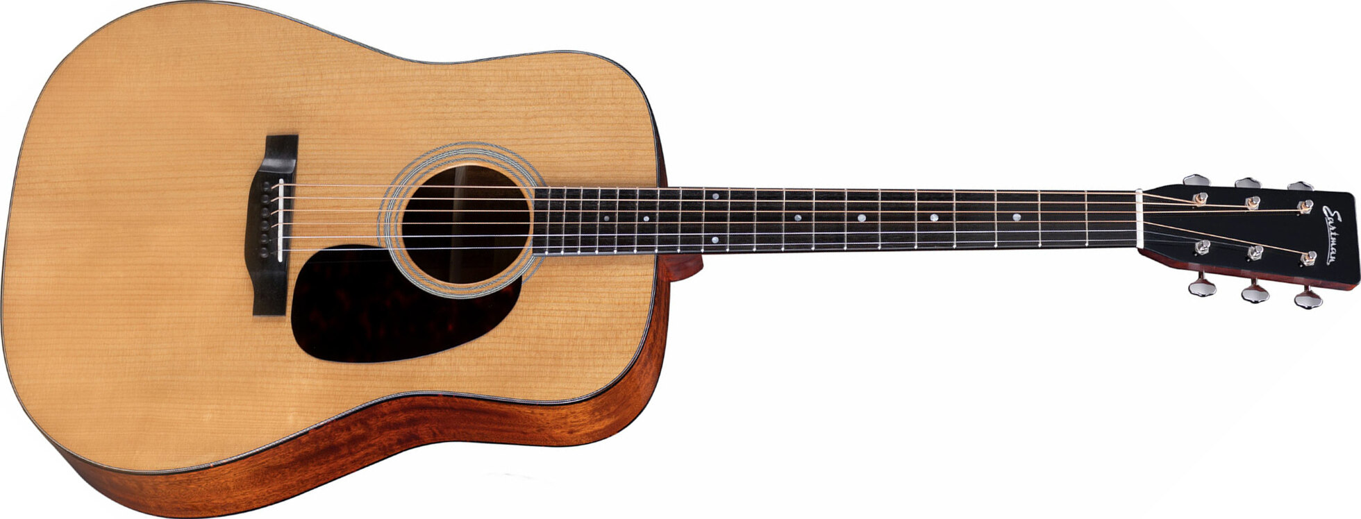 Eastman E10d-tc Traditional Dreadnought Epicea Acajou Eb - Natural - Acoustic guitar & electro - Main picture