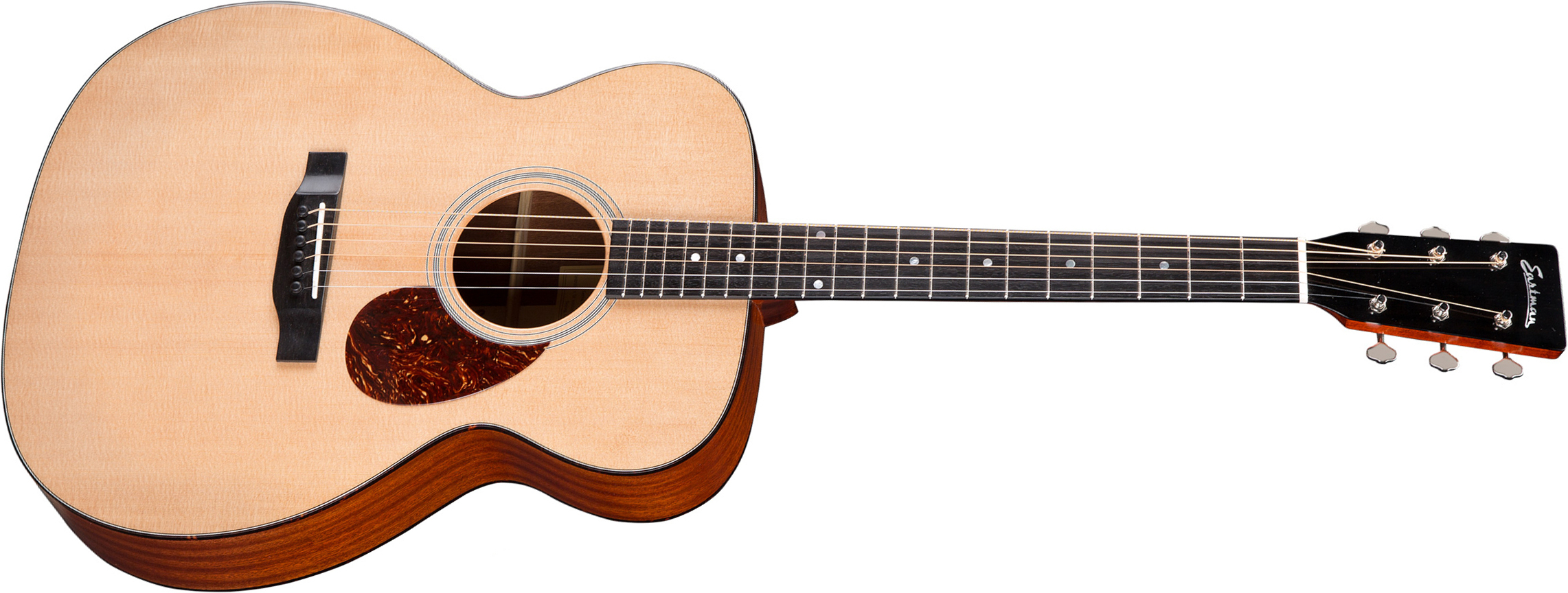 Eastman E1om Traditional Epicea Sapele Eb - Natural Satin - Acoustic guitar & electro - Main picture