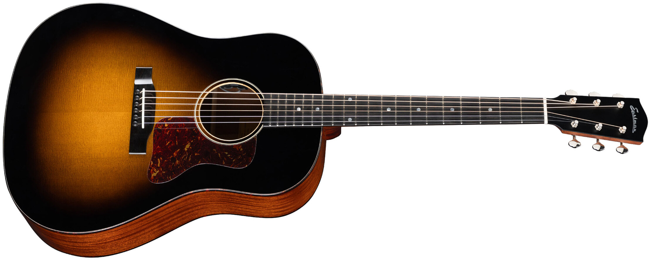 Eastman E1ss Deluxe Traditional Dreadnought Epicea Sapele Eb - Truetone Sunburst Gloss - Folk guitar - Main picture