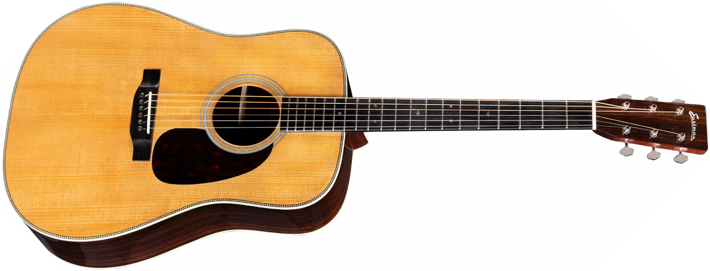 Eastman E20d-tc Traditional Dreadnought Epicea Palissandre Eb +etui - Natural - Acoustic guitar & electro - Main picture