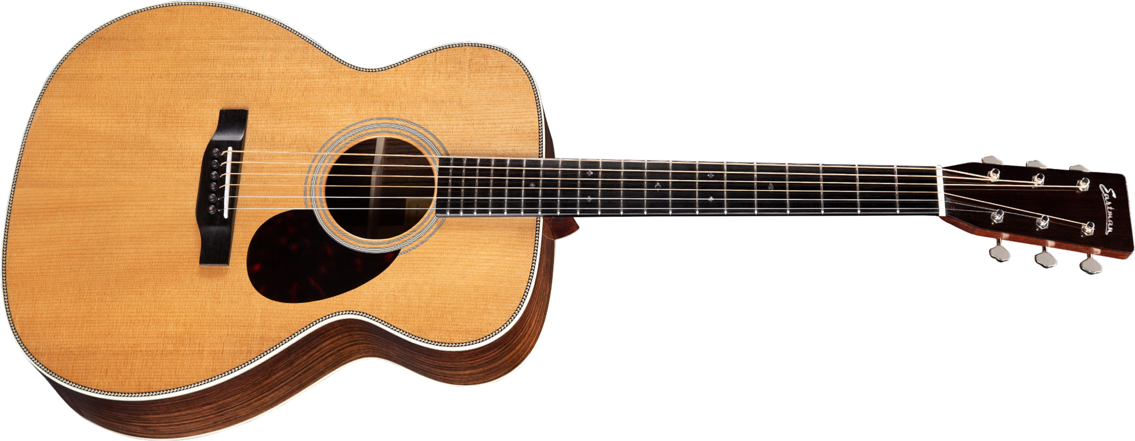 Eastman E20om-tc Traditional Orchestra Epicea Palissandre Eb - Natural - Acoustic guitar & electro - Main picture