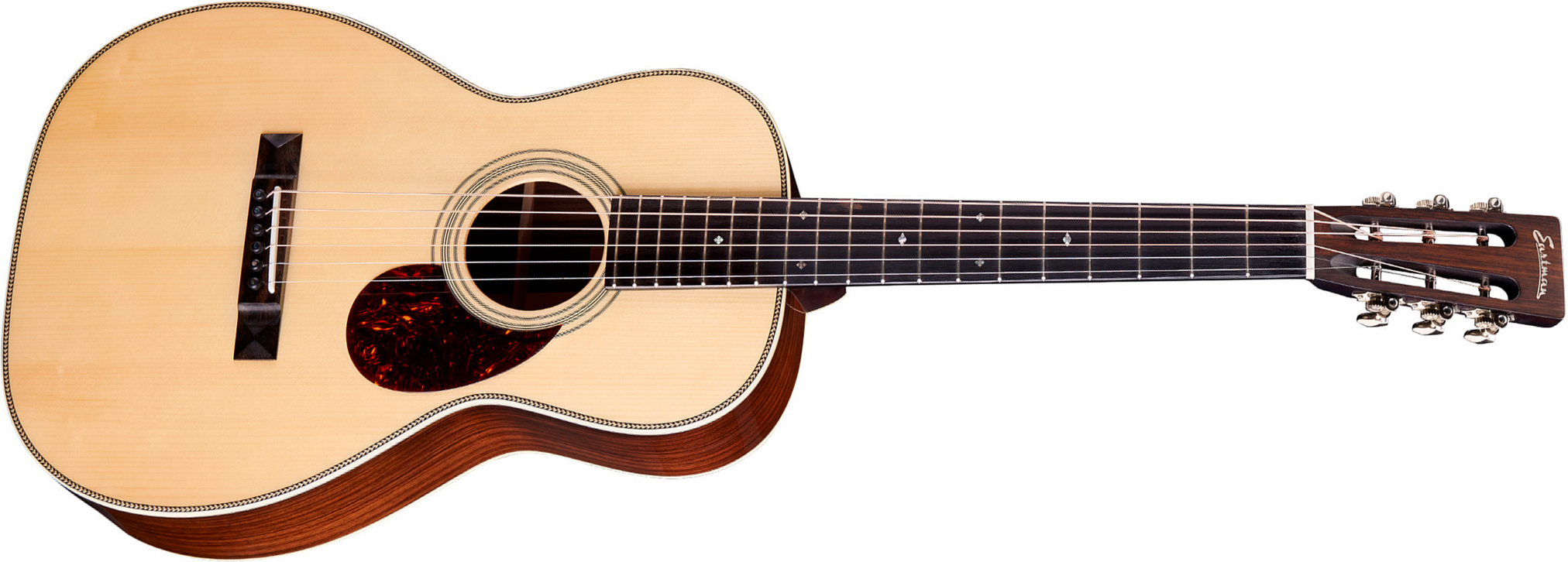 Eastman E20p Thermo Cure Parlor Shsc Epicea Palissandre Eb - Truetone Gloss Natural - Folk guitar - Main picture