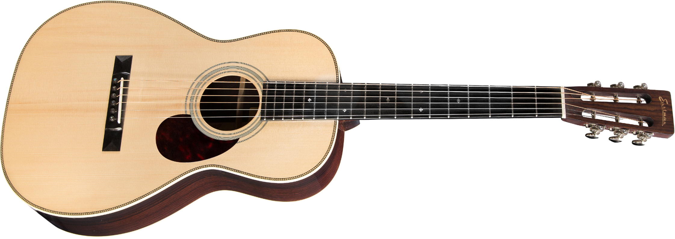 Eastman E20p Traditional Parlor Epicea Palissandre Eb - Natural - Acoustic guitar & electro - Main picture