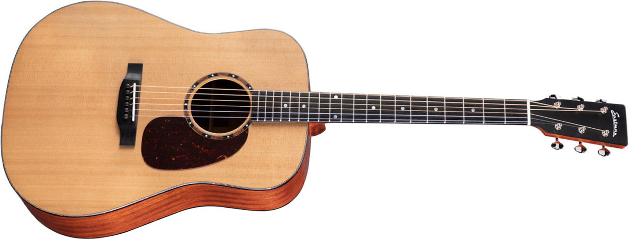 Eastman E2d Traditional Dreadnought Cedre Sapele Eb - Classic Satin - Acoustic guitar & electro - Main picture