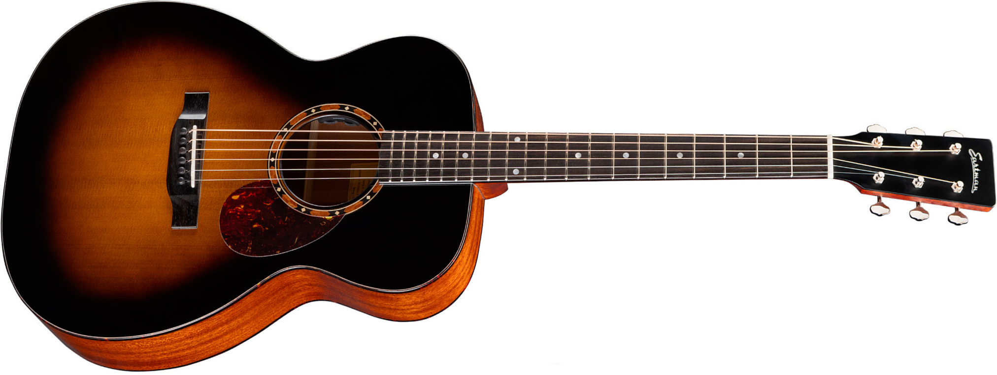 Eastman E2om Deluxe Orchestra Model Shsc Cedre Sapele Eb - Truetone Gloss Sunburst - Folk guitar - Main picture