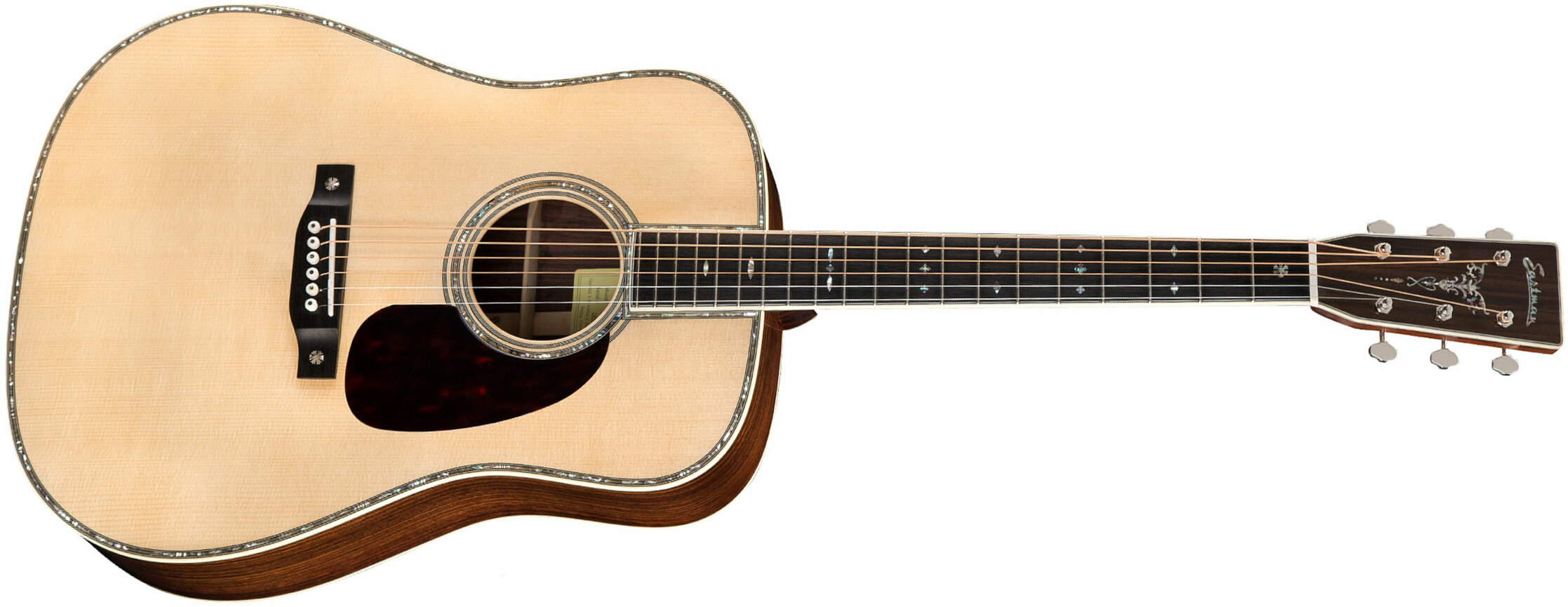 Eastman E40d Traditional Dreadnought Epicea Palissandre Eb +etui - Natural - Acoustic guitar & electro - Main picture