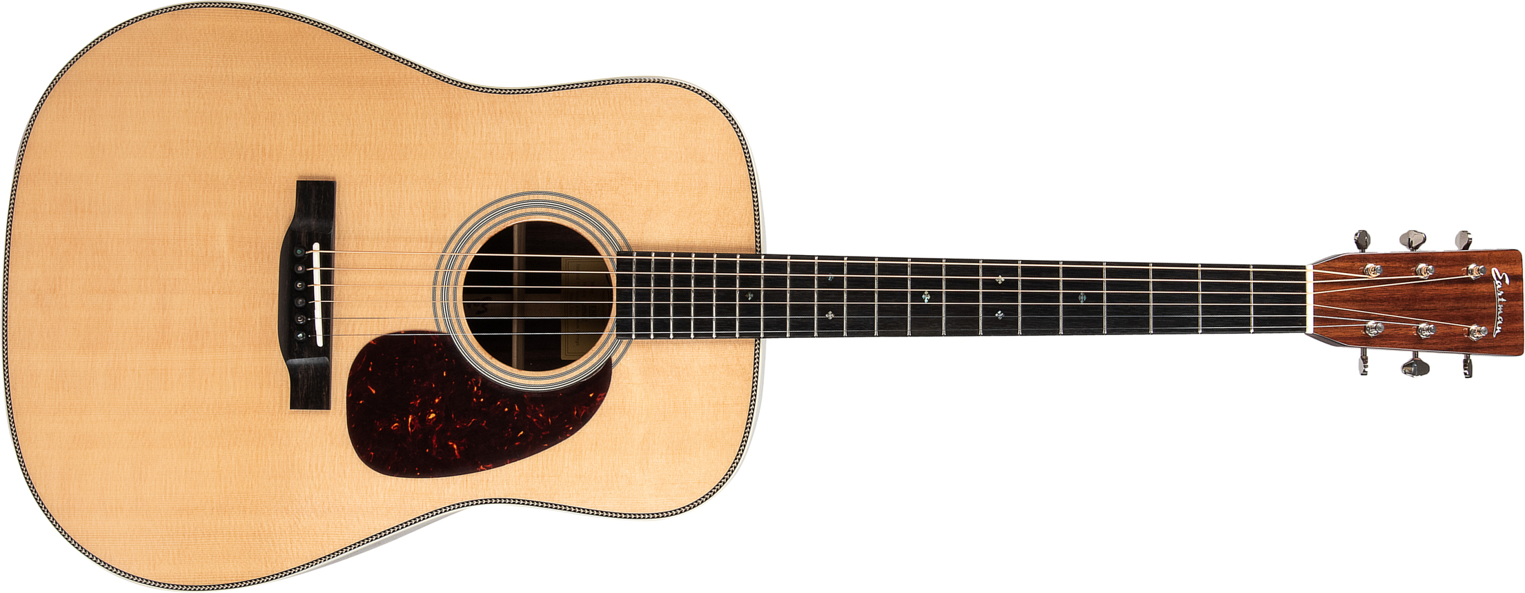 Eastman E8d Traditional Dreadnought Epicea Palissandre Eb +etui - Natural - Acoustic guitar & electro - Main picture