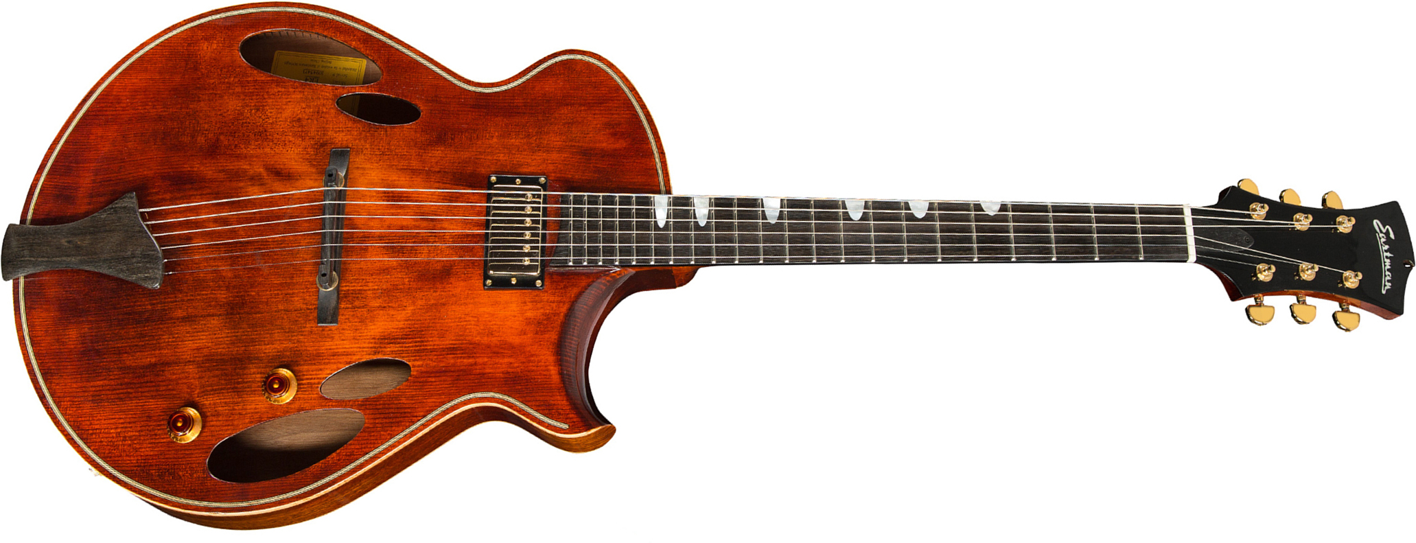 Eastman Otto D'ambrosio El Rey Er4 Signature Archtop 1h Ht Eb - Truetone Gloss Classic - Hollow-body electric guitar - Main picture
