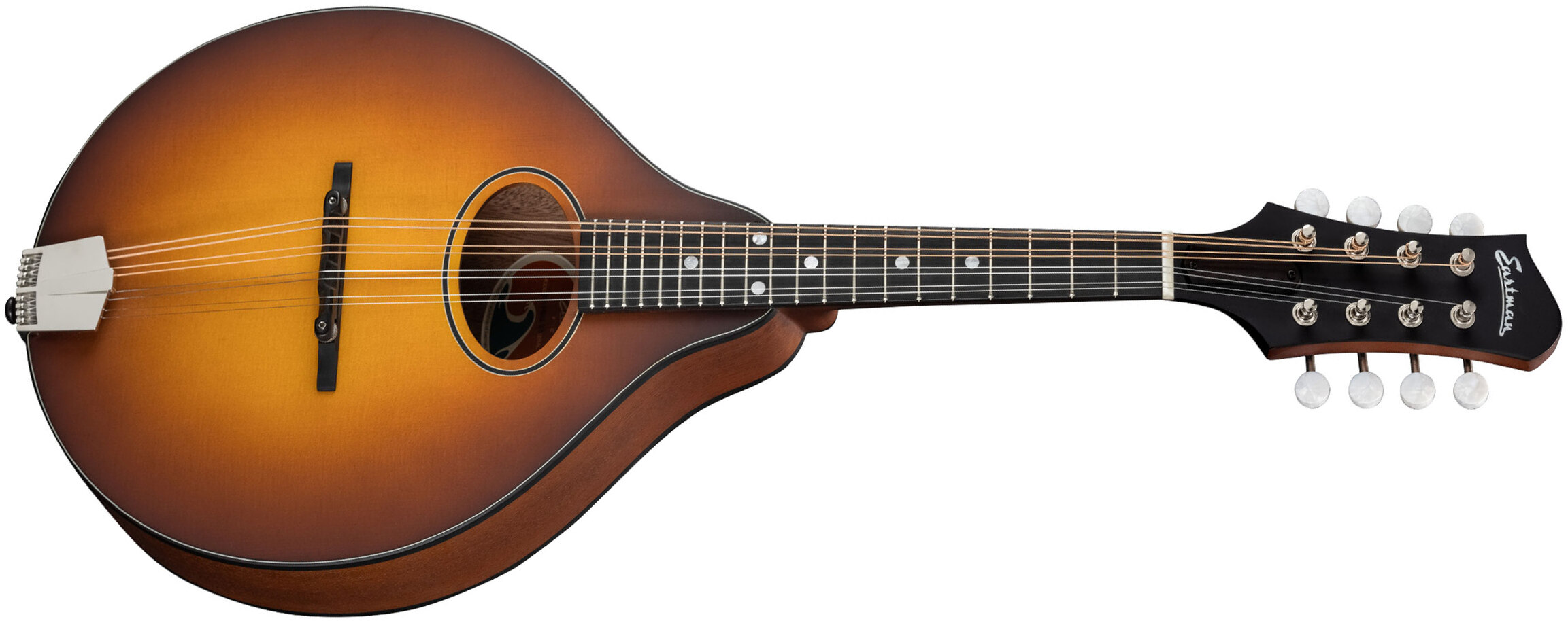 Eastman Pch-m104 A-style Oval-hole Epicea Acajou Rw - Truetone Satin Goldburst - Mandolin - Main picture