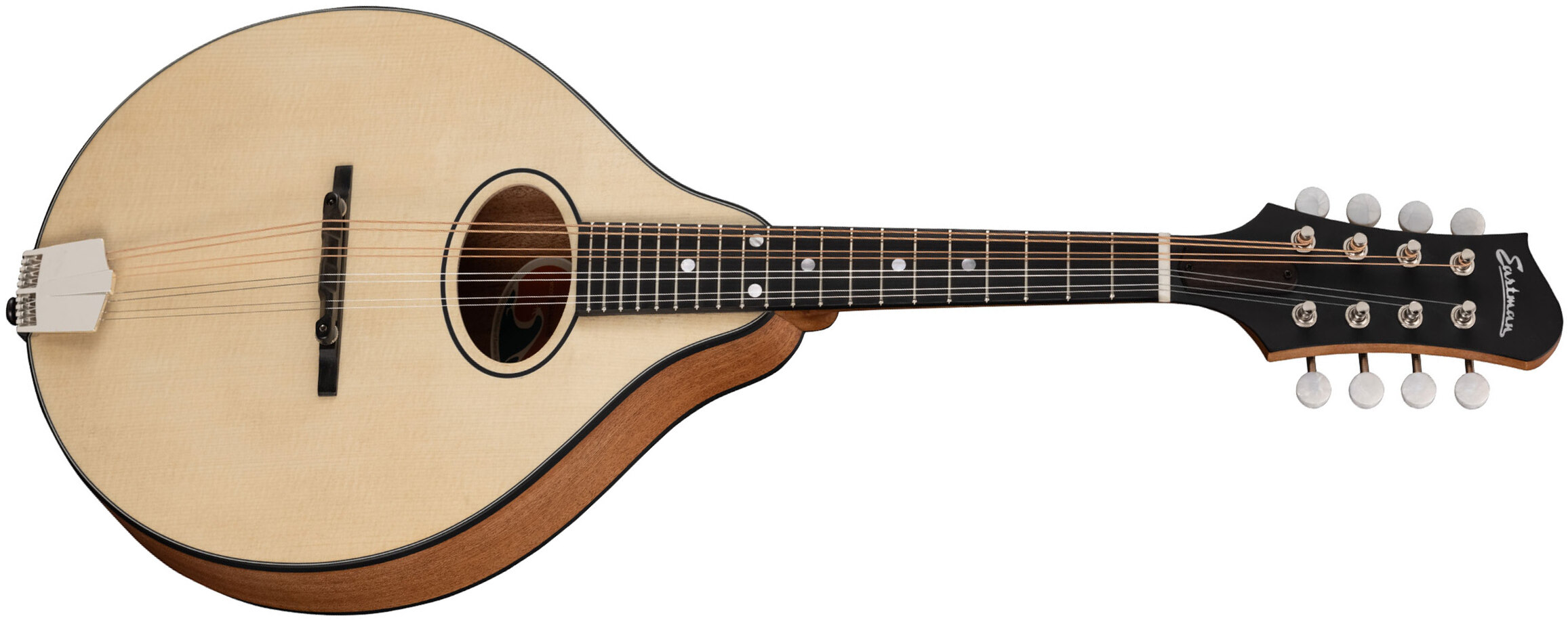 Eastman Pch-m104 A-style Oval-hole Epicea Acajou Rw - Truetone Satin Natural - Mandolin - Main picture