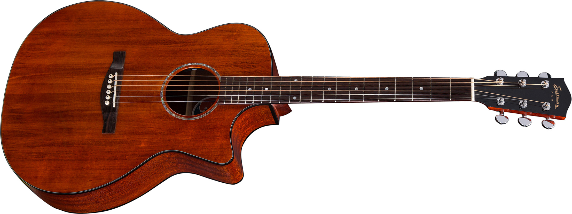 Eastman Pch1-gace Gd Aud. Cw Epicea Sapele Rw + Housse - Classic - Electro acoustic guitar - Main picture