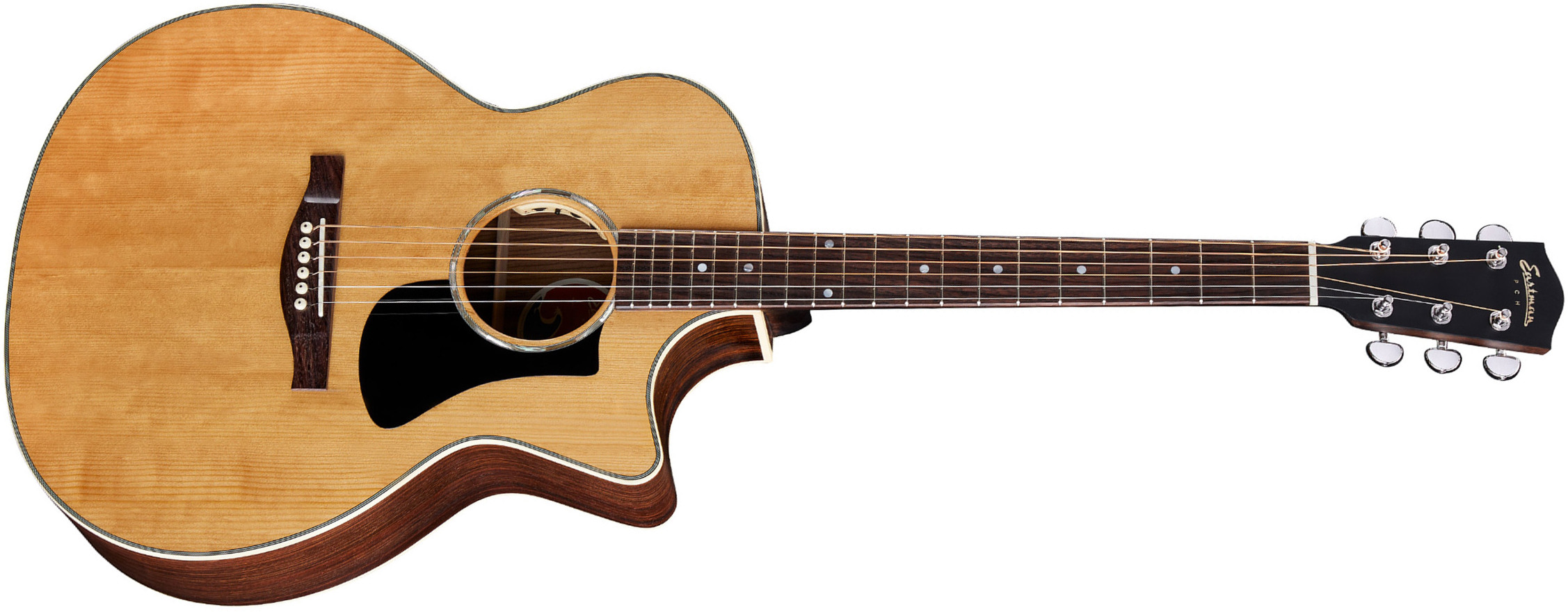 Eastman Pch2-gace Grand Auditorium Cw Epicea Palissandre Rw - Truetone Natural - Electro acoustic guitar - Main picture