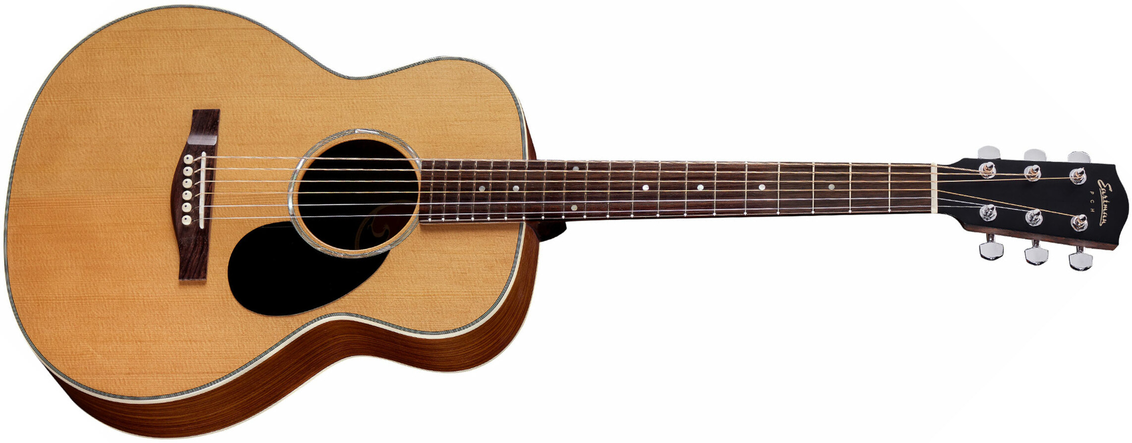 Eastman Pch2-tg Travel Epicea Palissandre Rw - Truetone Natural Gloss - Travel acoustic guitar - Main picture