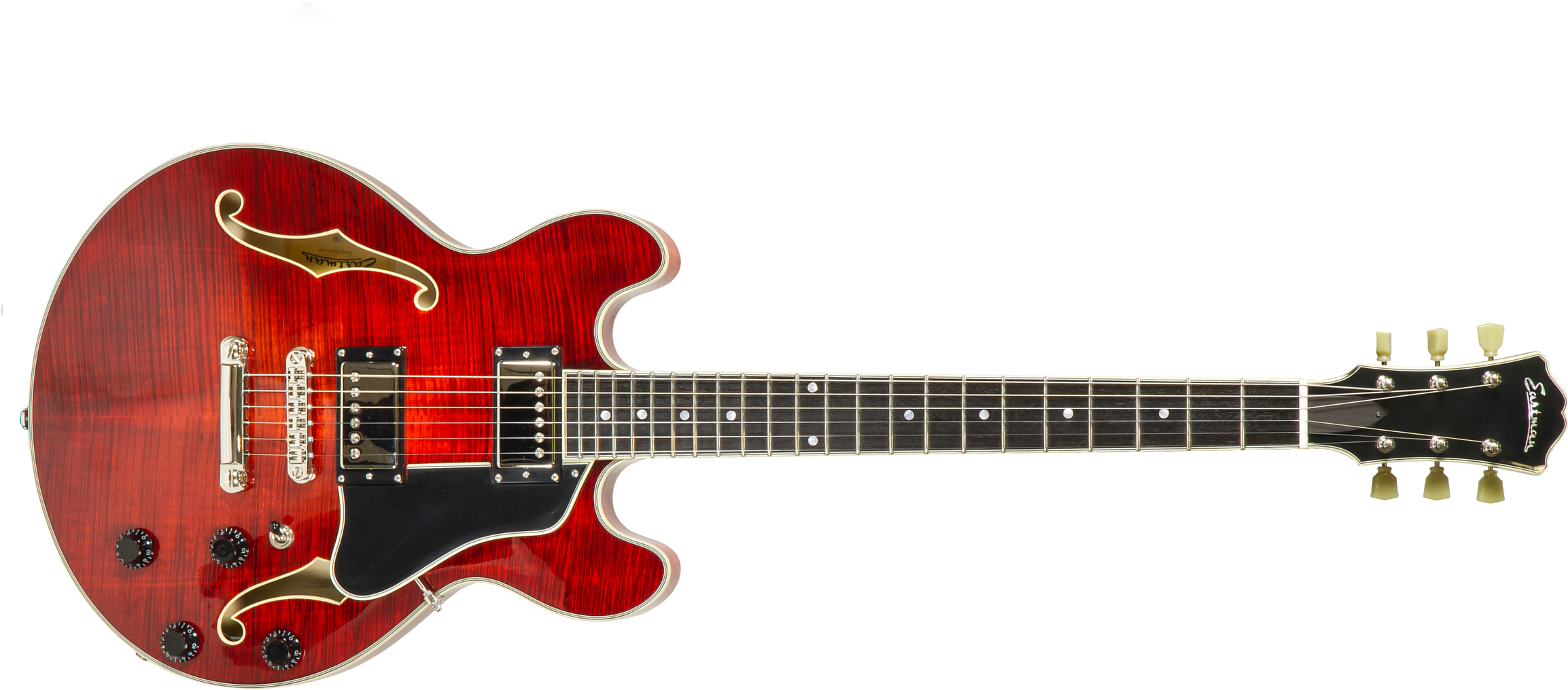 Eastman T484 Thinline Laminate Tout Erable Eb - Classic - Semi-hollow electric guitar - Main picture