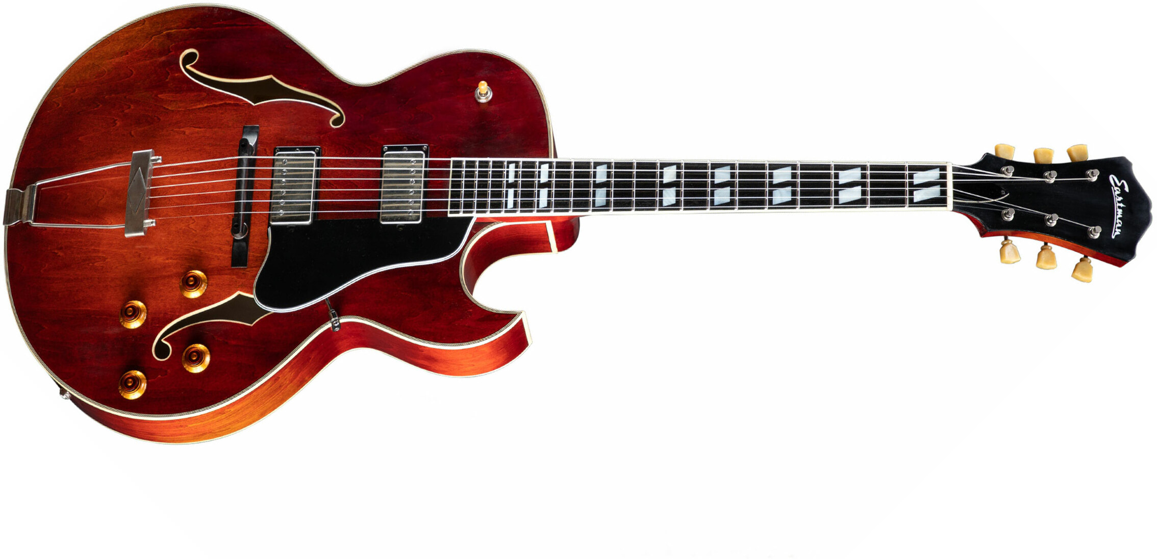 Eastman T49d Archtop Tout Erable Rw - Antique Classic - Semi-hollow electric guitar - Main picture
