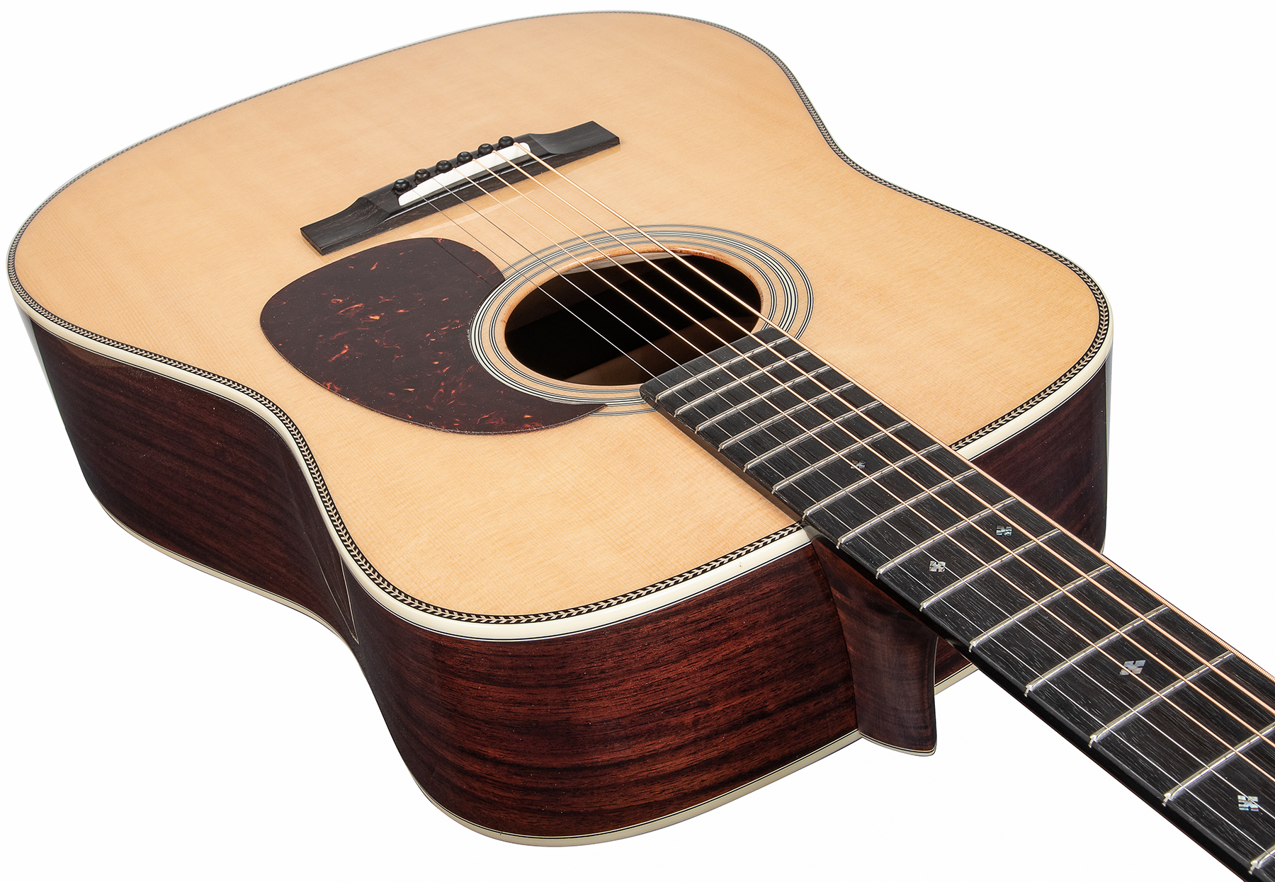 Eastman E8d Traditional Dreadnought Epicea Palissandre Eb +etui - Natural - Acoustic guitar & electro - Variation 3