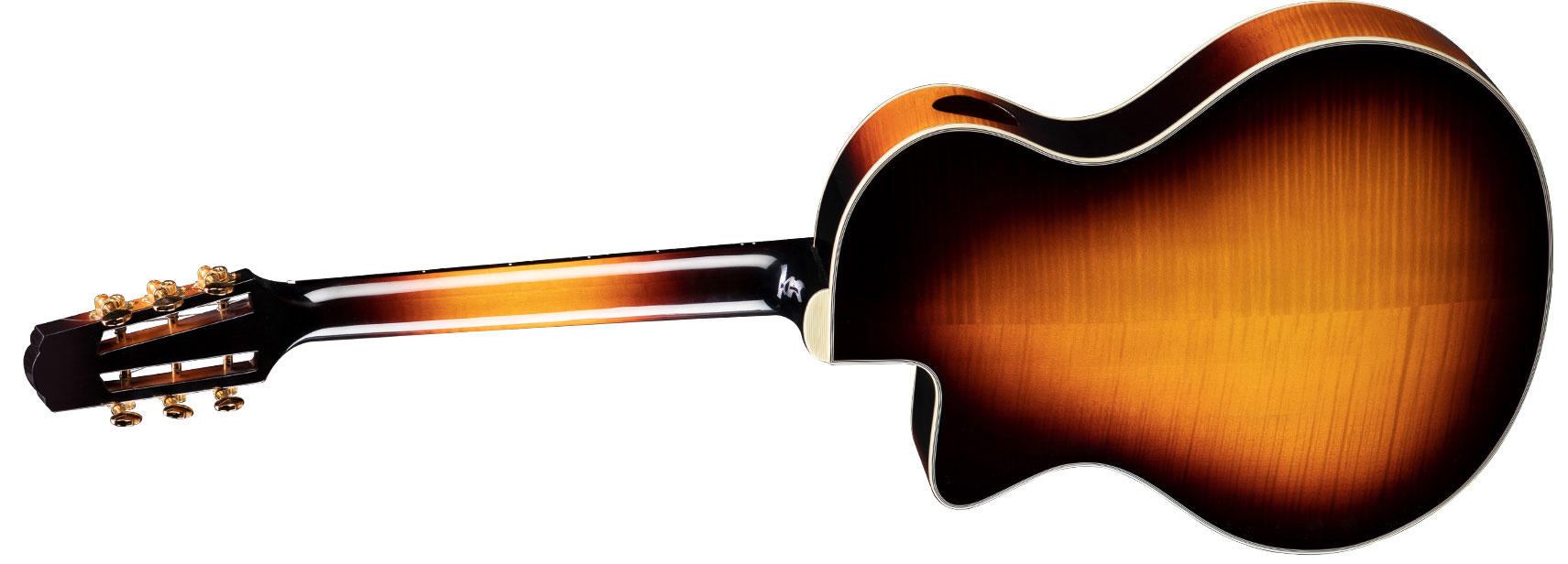 Eastman Frank Vignola Model Fv880ce Signature Archtop Cw Eb - Sunburst - Hollow-body electric guitar - Variation 1