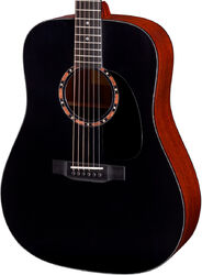 Folk guitar Eastman Traditional E2D - Black satin
