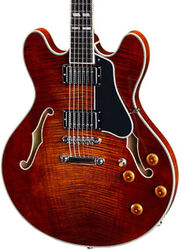 Semi-hollow electric guitar Eastman T486 Thinline Laminate - Classic