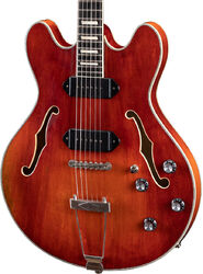 Semi-hollow electric guitar Eastman T64/v-T Thinline Laminate - Classic