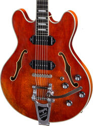 Semi-hollow electric guitar Eastman T64/v Thinline Laminate - Classic