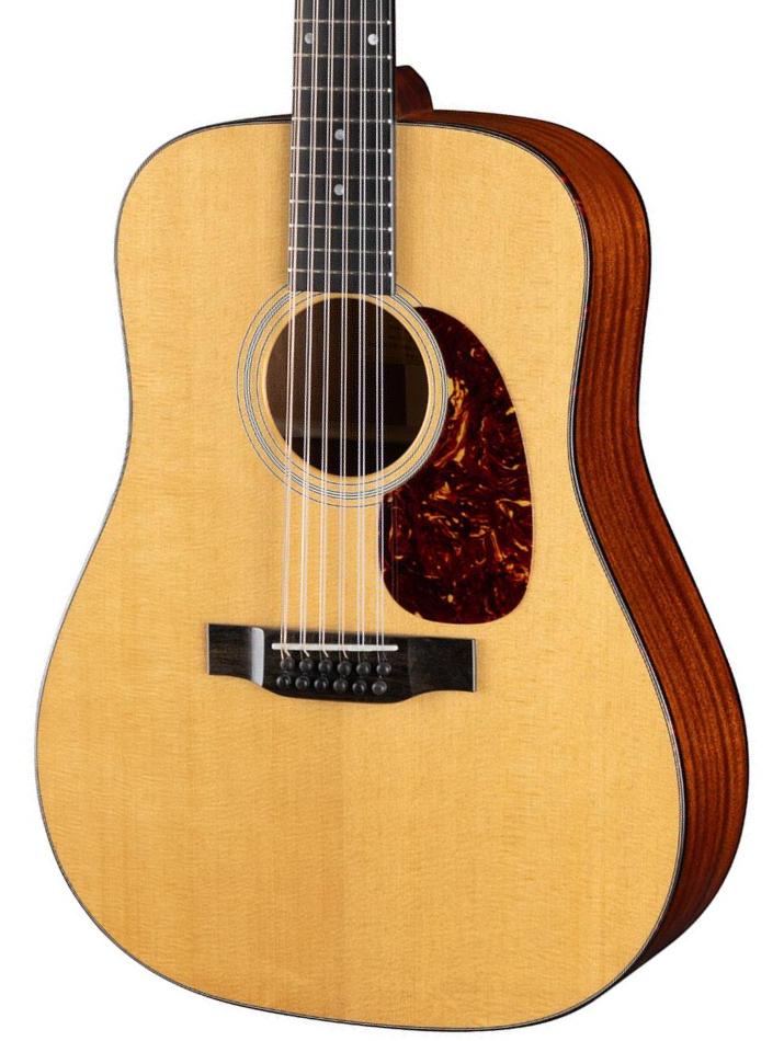 Electro acoustic guitar Eastman Deluxe E1D-12 12-String - Truetone gloss natural