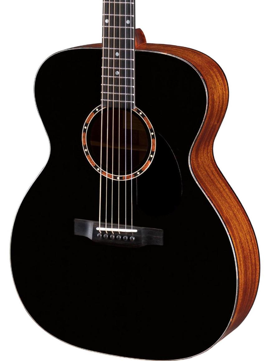 Acoustic guitar & electro Eastman E2OM Traditional - Truetone satin black