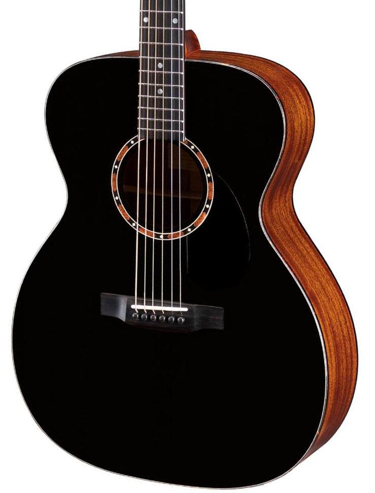 Folk guitar Eastman Traditional E2OM - Truetone satin black