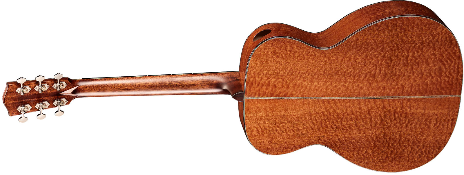 Eastman L-om-qs Orchestra Epicea Sapele Eb - Truetone Gloss Natural - Acoustic guitar & electro - Variation 1