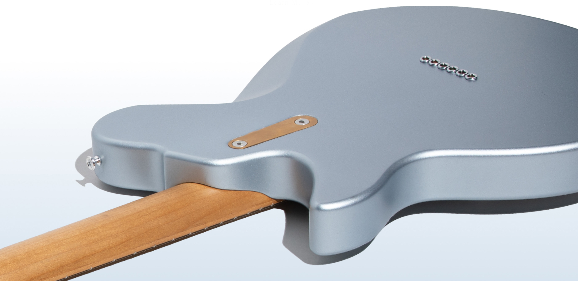 Eastman Sc52 Fullertone 2s Ht Mn - Ice Blue Metallic - Tel shape electric guitar - Variation 2