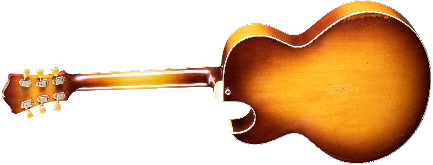 Eastman T49/v Archtop 1h Lollar Ht Eb - Antique Goldburst - Hollow-body electric guitar - Variation 1