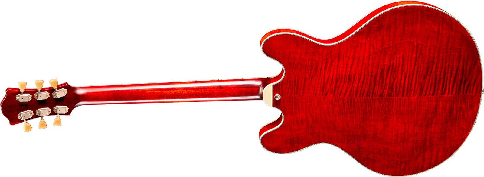 Eastman T59/tv Thinline 2h Seymour Duncan Ht Eb - Truetone Vintage Gloss Classic - Single cut electric guitar - Variation 1