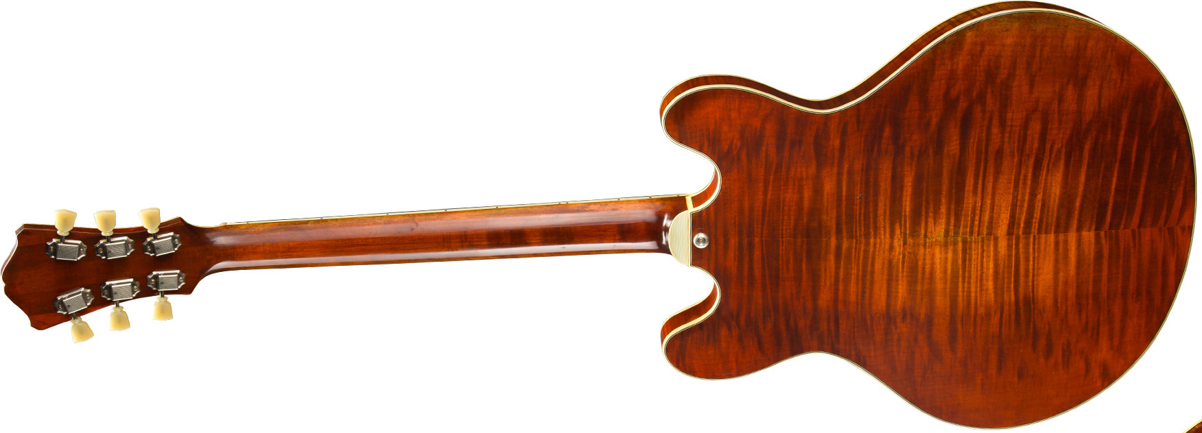 Eastman T59v Thinline 2h Seymour Duncan Ht Eb - Antique Classic - Semi-hollow electric guitar - Variation 1