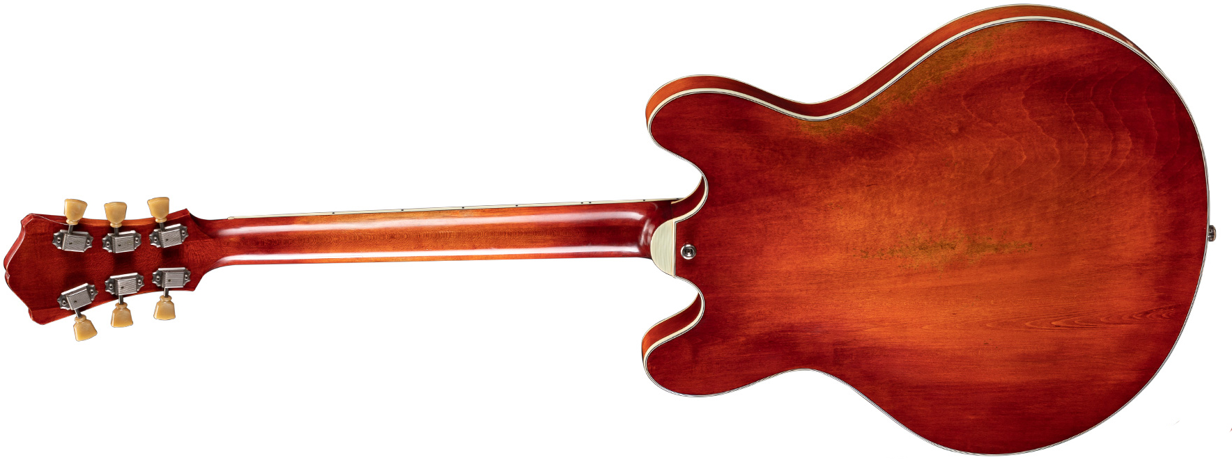 Eastman T64/v-t Thinline Laminate Tout Erable 2p90 Lollar Ht Eb - Classic - Semi-hollow electric guitar - Variation 1