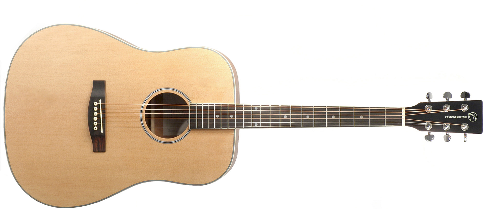 Eastone Dr100-nat Dreadnought Epicea Okoume - Natural - Acoustic guitar & electro - Main picture