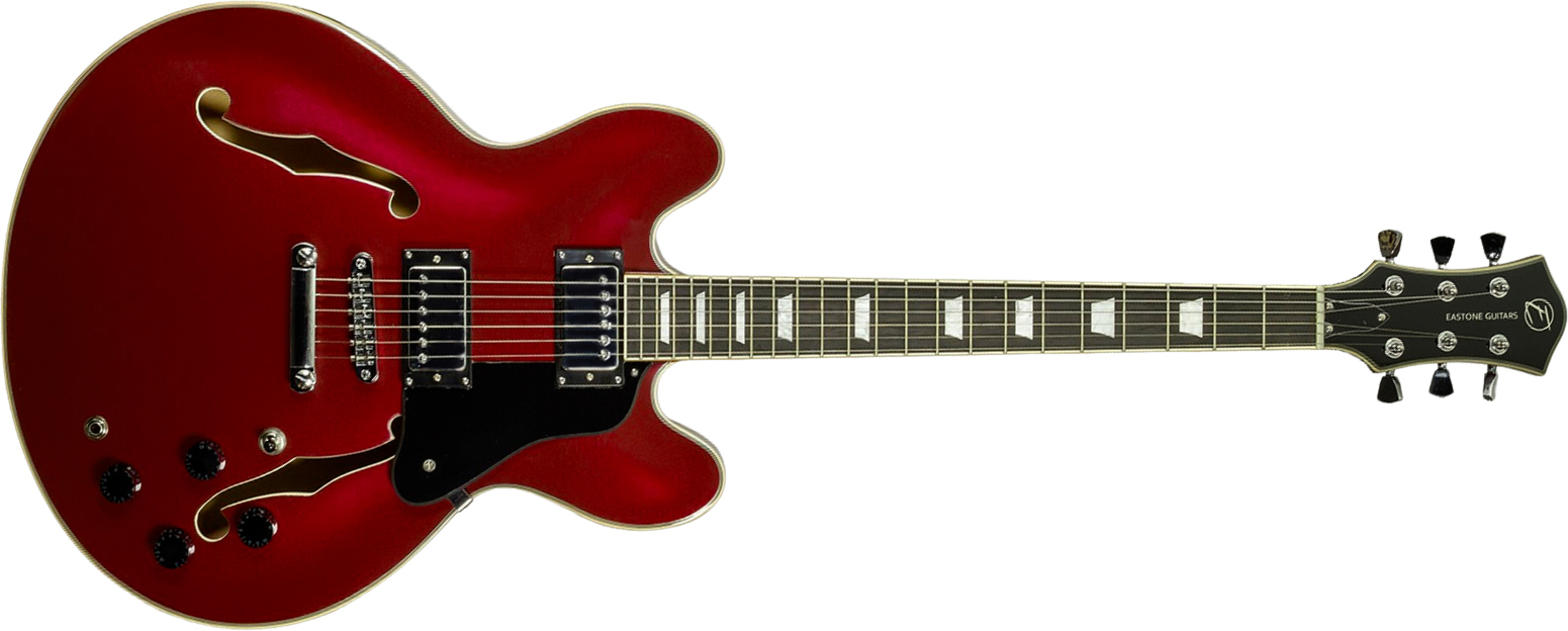 Eastone Gj70-win - Wine - Semi-hollow electric guitar - Main picture