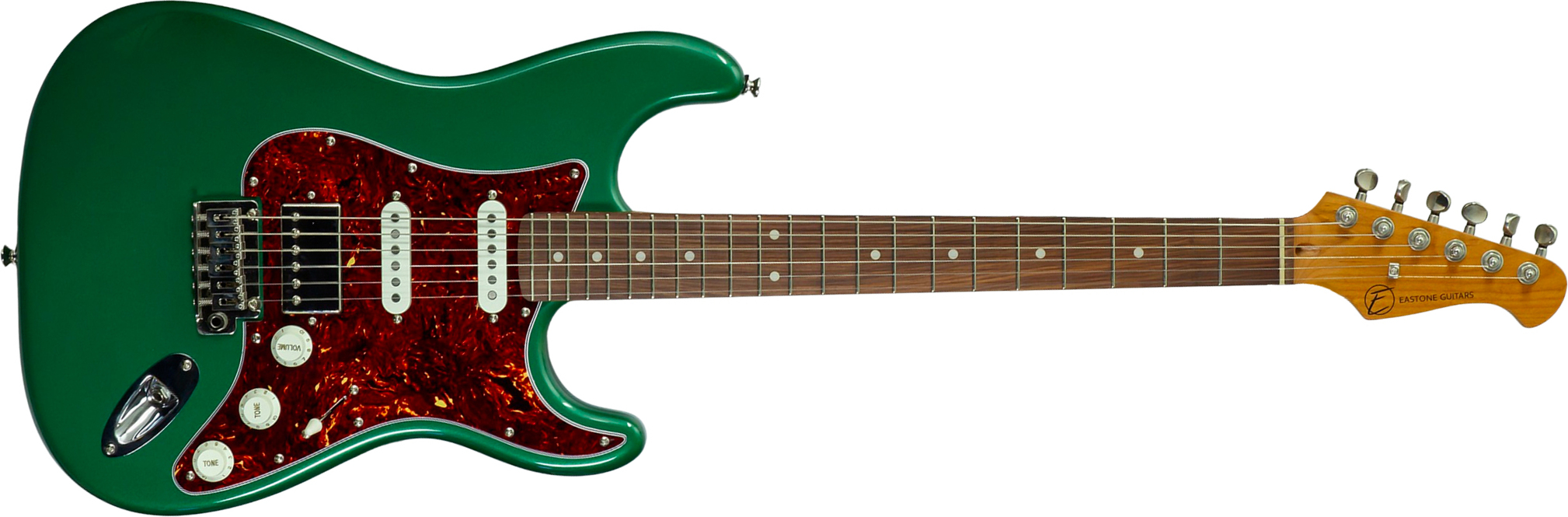 Eastone St550r-dmg Hss Trem Rw - Dark Metal Green - Str shape electric guitar - Main picture