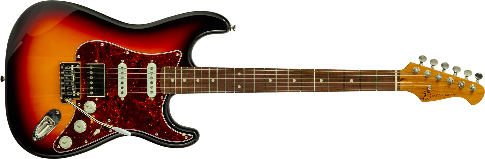 Eastone St550r-fs2t-rw Hss Trem Rw - 2 Tone Burst - Str shape electric guitar - Main picture