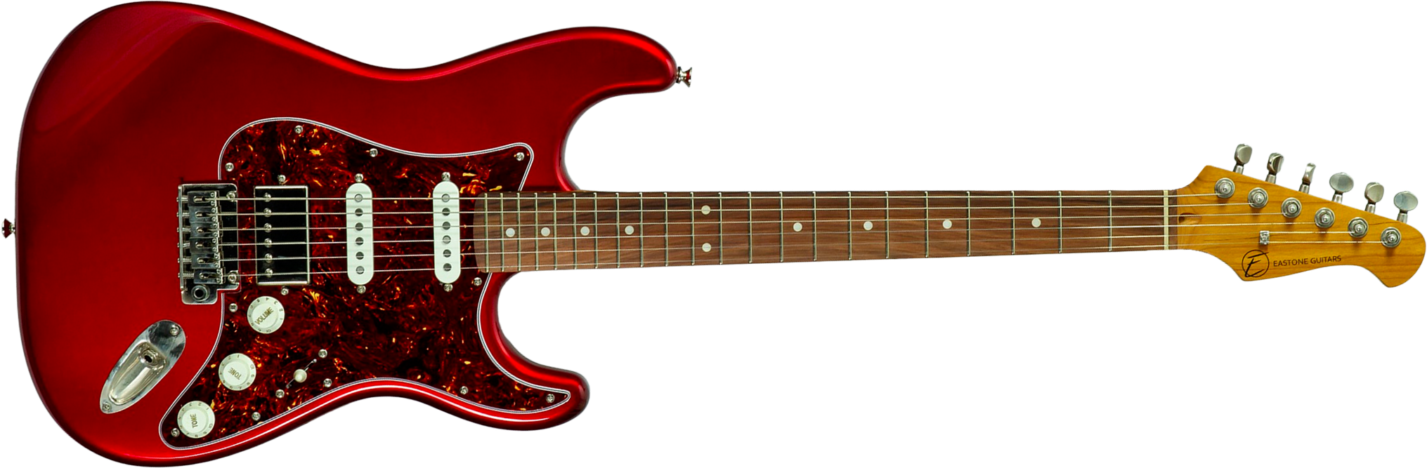 Eastone St550r-mr Hss Trem Rw - Metal Red - Str shape electric guitar - Main picture