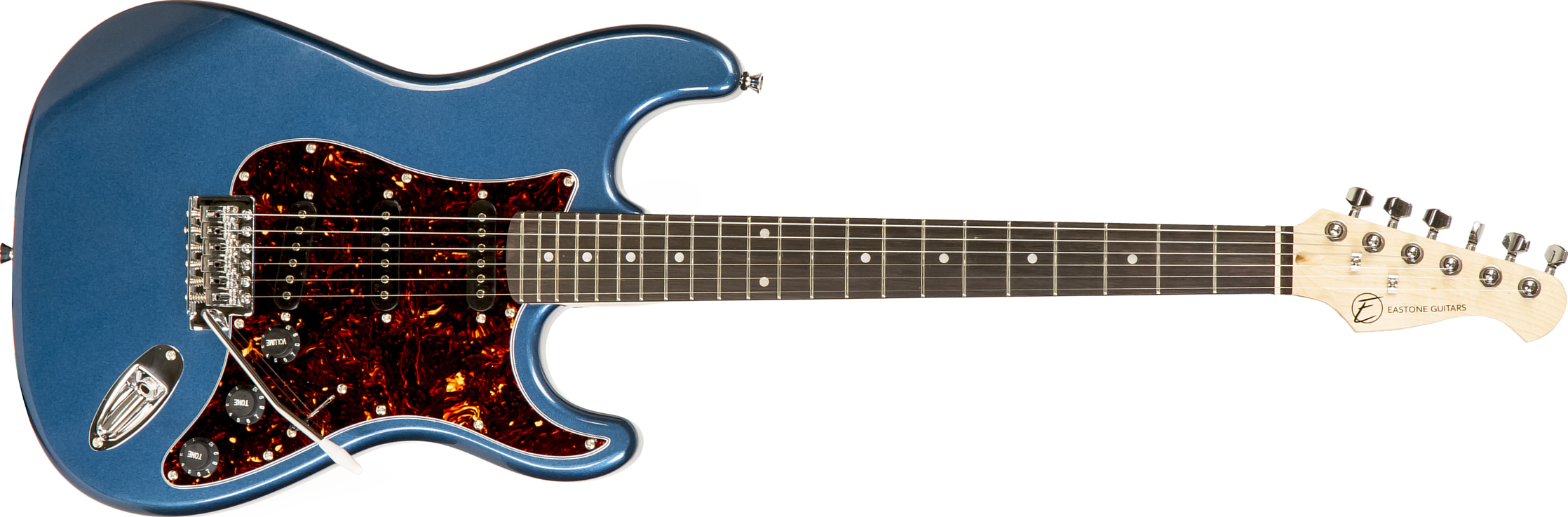 Eastone Str70t 3s Trem Pur - Lake Placid Blue - Str shape electric guitar - Main picture